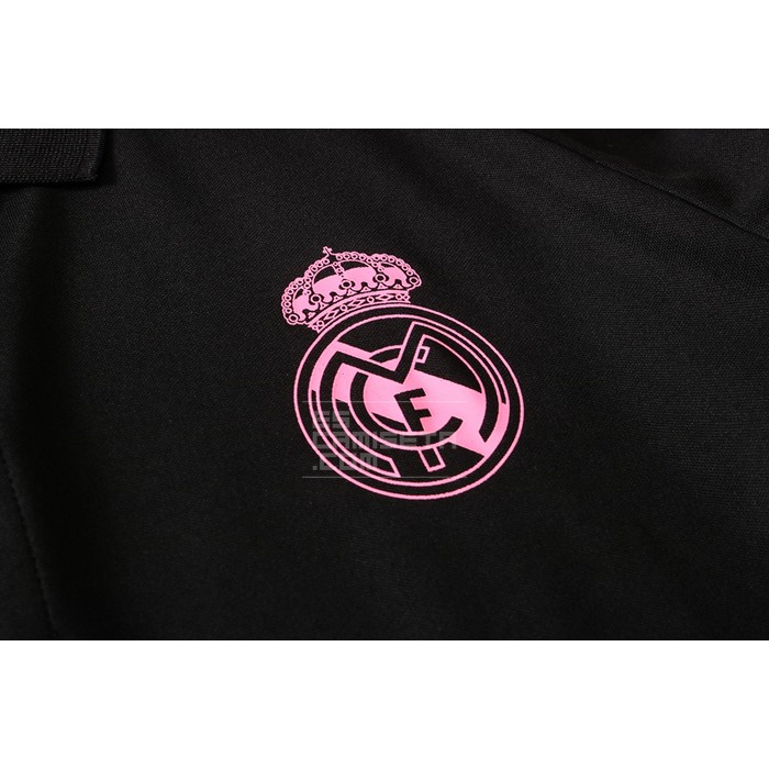 Camiseta Polo del Real Madrid 20-21 Negro - Haga un click en la imagen para cerrar